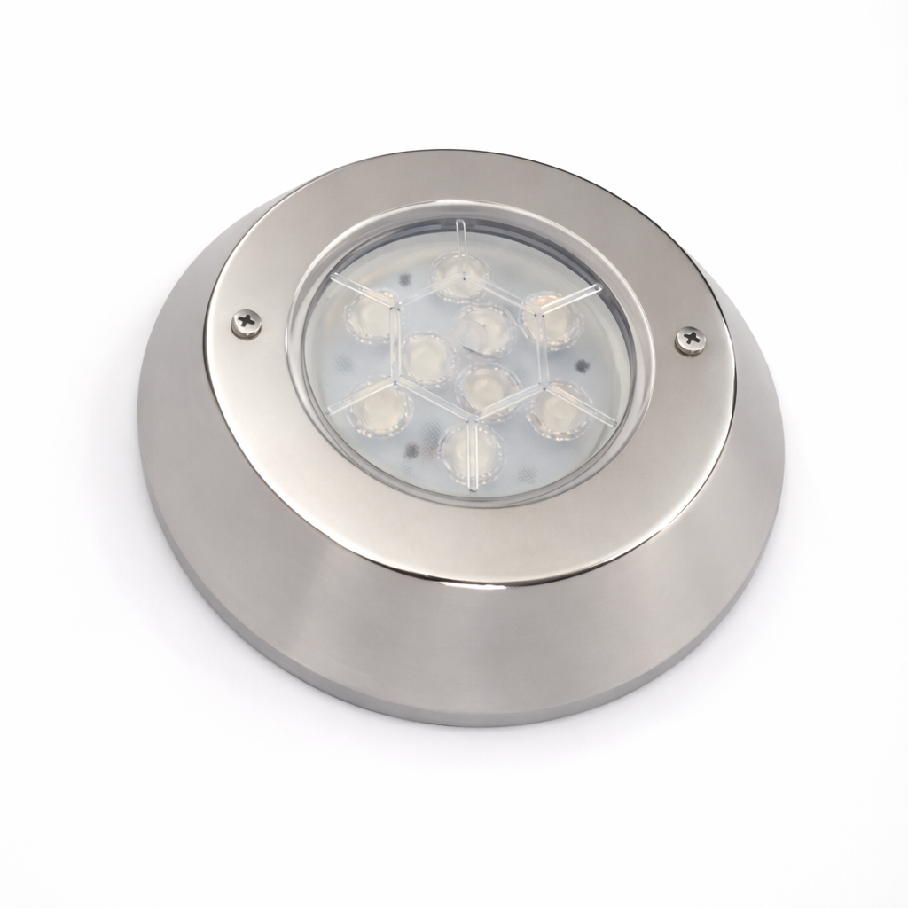 Luminaire Mini Flat inoxidable